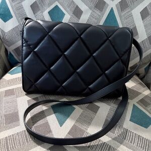 H&M Black Quilted Crossbody Bag